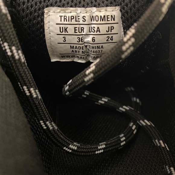 Balenciaga Triple S Size 36 - Picture 5 of 7